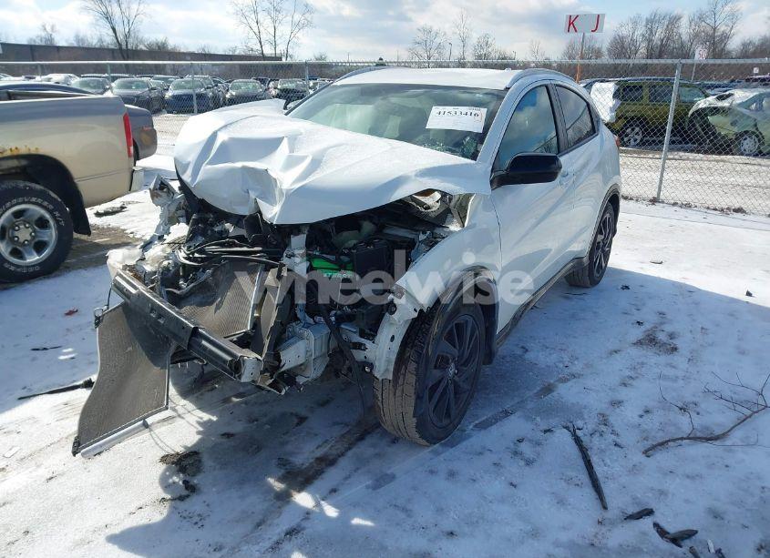 Photo 2 of 2021 Honda Hr-v 2WD SPORT (VIN 3CZRU5H12MM713162)