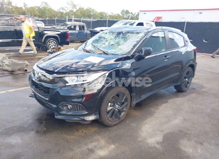 Photo 2 of 2022 Honda Hr-v 2WD SPORT (VIN 3CZRU5H12NM725149)