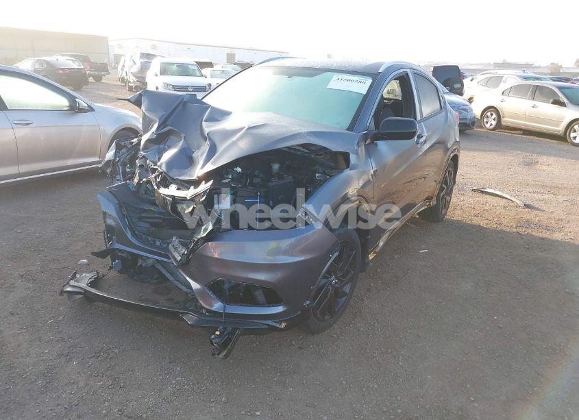 Photo 2 of 2022 Honda Hr-v 2WD SPORT (VIN 3CZRU5H12NM728021)