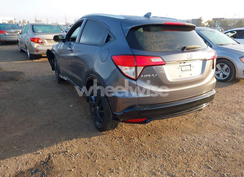 Photo 3 of 2022 Honda Hr-v 2WD SPORT (VIN 3CZRU5H12NM728021)