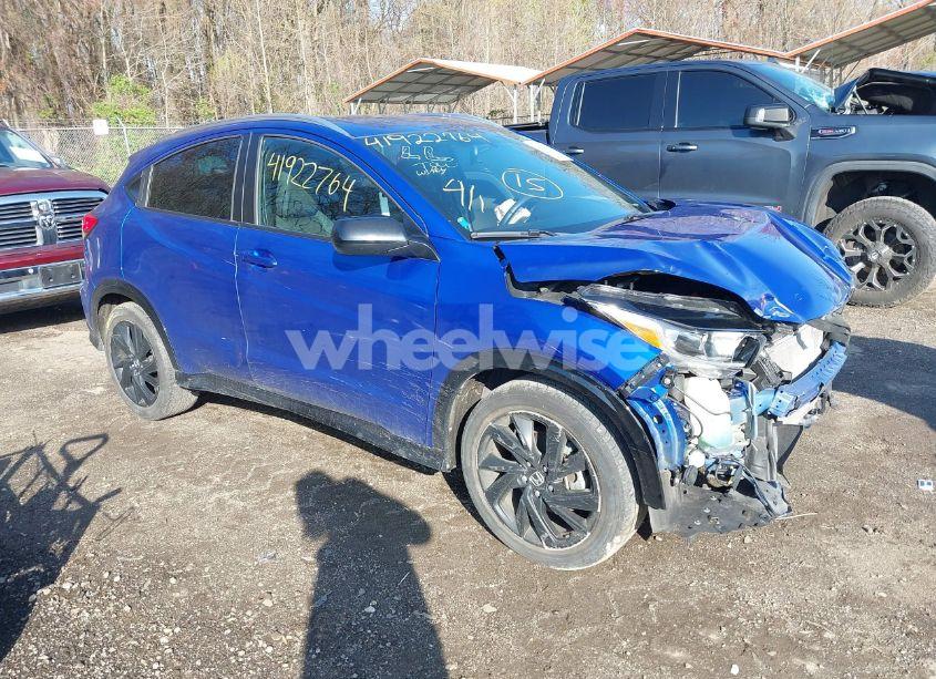 2022 Honda Hr-v 2WD SPORT (VIN 3CZRU5H12NM734238) main photo