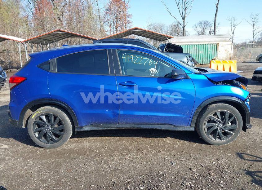 Photo 13 of 2022 Honda Hr-v 2WD SPORT (VIN 3CZRU5H12NM734238)