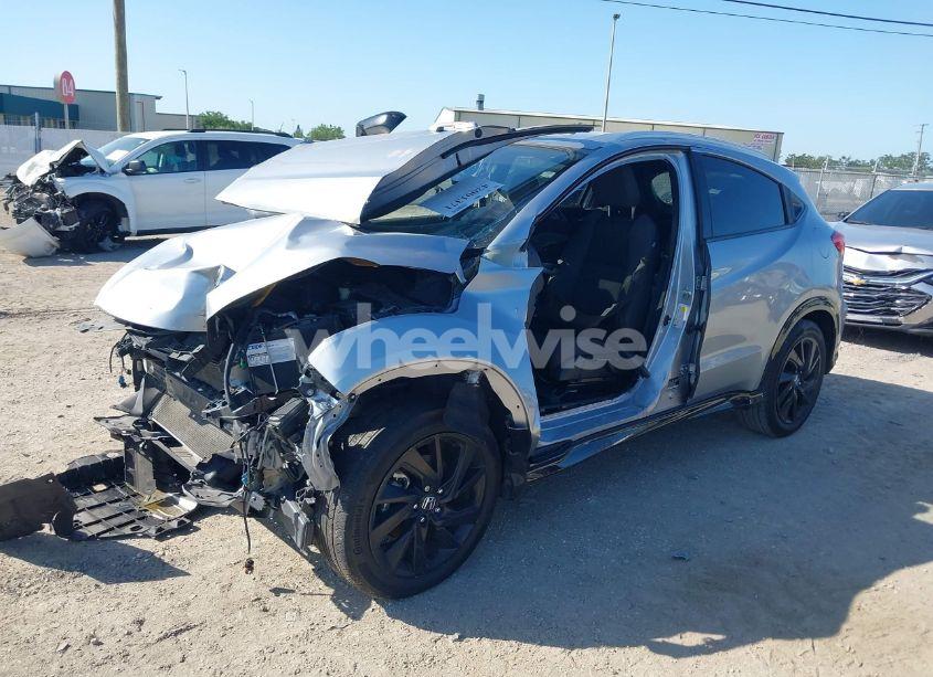 Photo 2 of 2021 Honda Hr-v 2WD SPORT (VIN 3CZRU5H13MM700212)