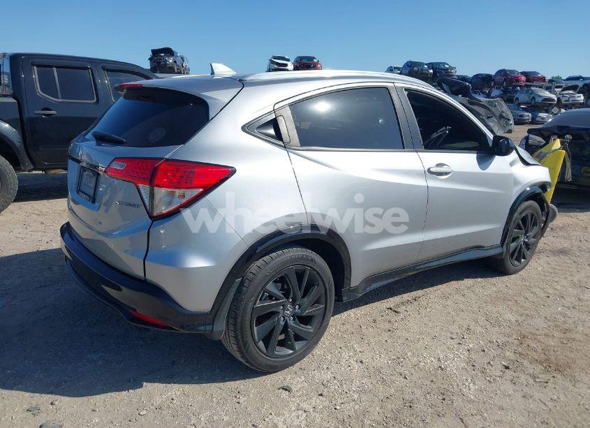 Photo 4 of 2021 Honda Hr-v 2WD SPORT (VIN 3CZRU5H13MM700212)