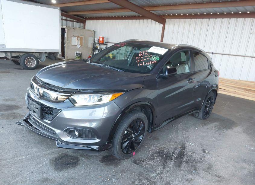 Photo 2 of 2021 Honda Hr-v 2WD SPORT (VIN 3CZRU5H14MM723613)