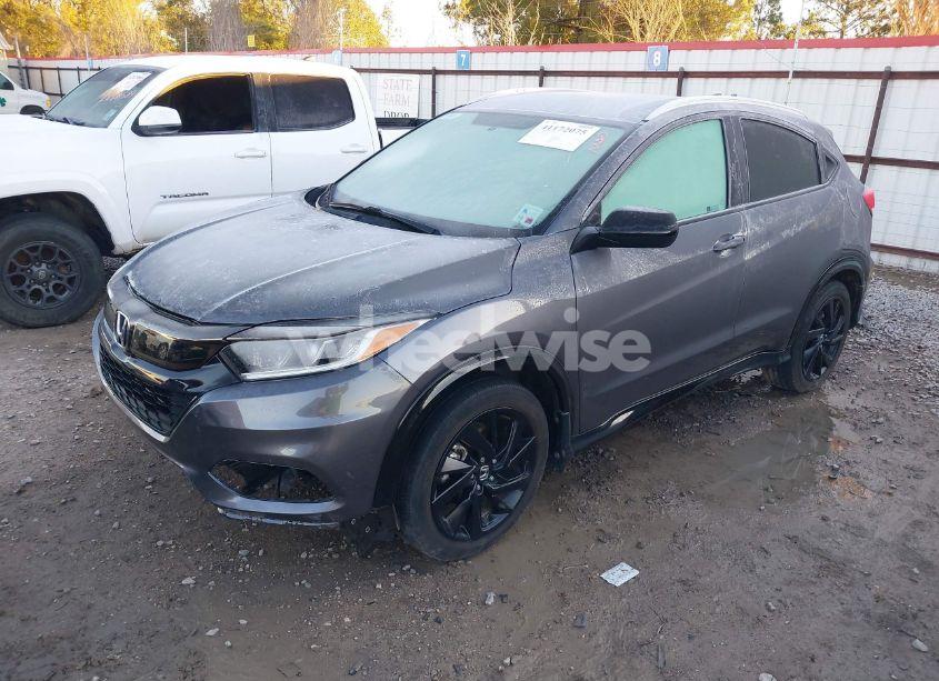 Photo 2 of 2021 Honda Hr-v 2WD SPORT (VIN 3CZRU5H14MM733820)