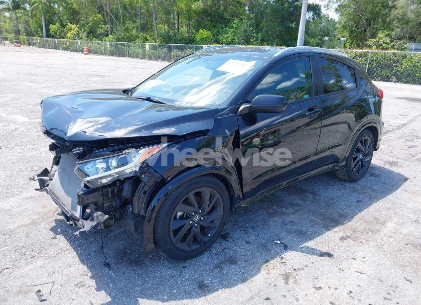 Photo 2 of 2022 Honda Hr-v 2WD SPORT (VIN 3CZRU5H14NM705033)