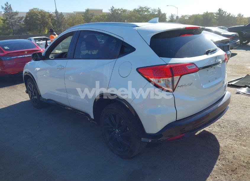 Photo 3 of 2022 Honda Hr-v 2WD SPORT (VIN 3CZRU5H14NM727162)