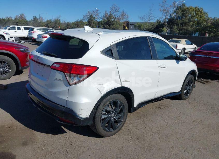 Photo 4 of 2022 Honda Hr-v 2WD SPORT (VIN 3CZRU5H14NM727162)