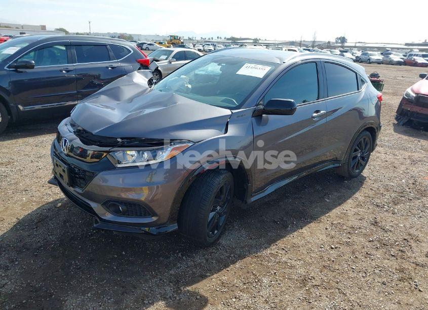 Photo 2 of 2022 Honda Hr-v 2WD SPORT (VIN 3CZRU5H14NM745385)