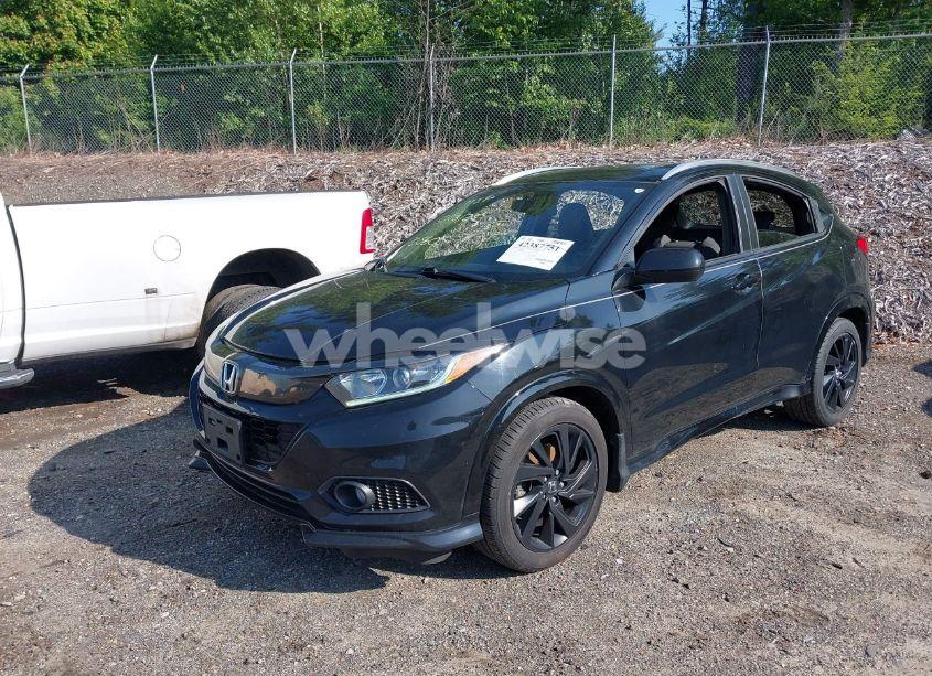 Photo 2 of 2021 Honda Hr-v 2WD SPORT (VIN 3CZRU5H15MM705606)