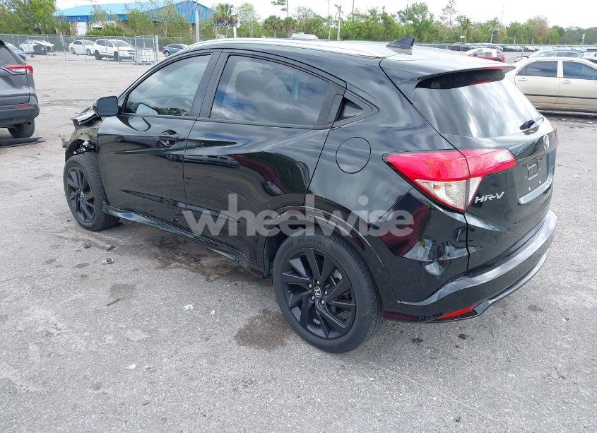 Photo 3 of 2021 Honda Hr-v 2WD SPORT (VIN 3CZRU5H16MM727310)