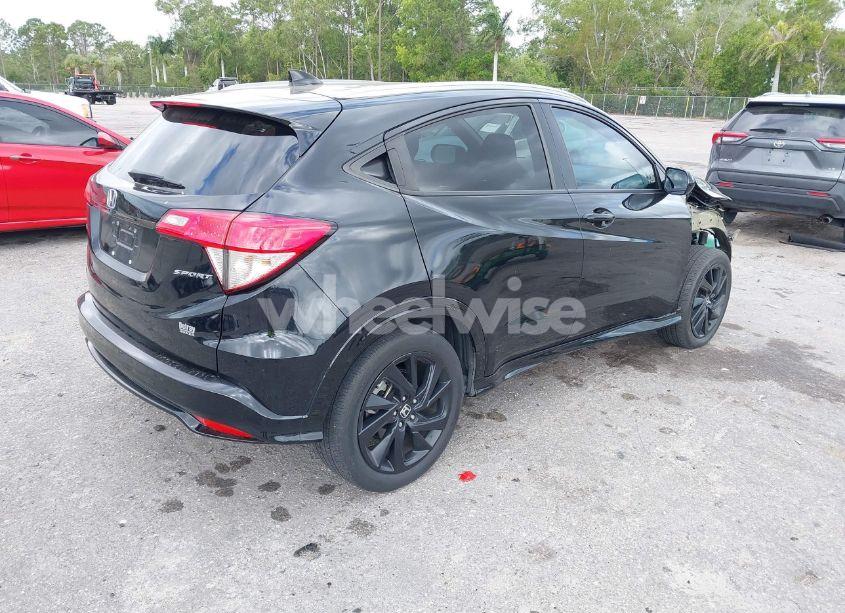 Photo 4 of 2021 Honda Hr-v 2WD SPORT (VIN 3CZRU5H16MM727310)