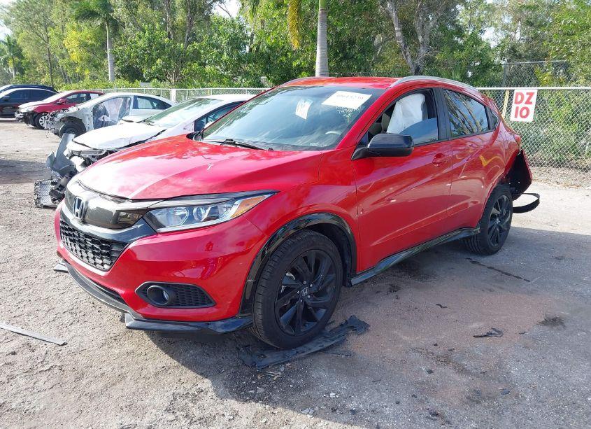 Photo 2 of 2022 Honda Hr-v 2WD SPORT (VIN 3CZRU5H16NM743668)