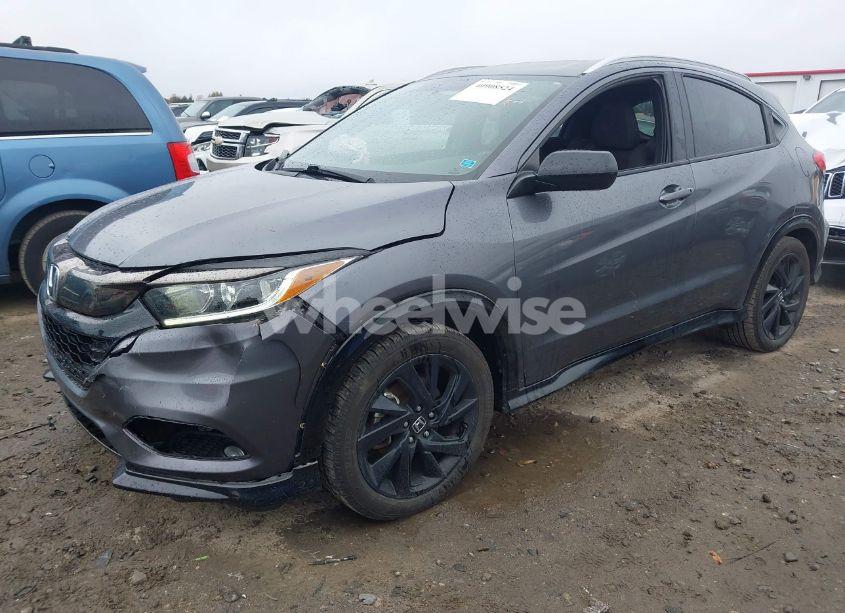Photo 2 of 2021 Honda Hr-v 2WD SPORT (VIN 3CZRU5H17MM709592)