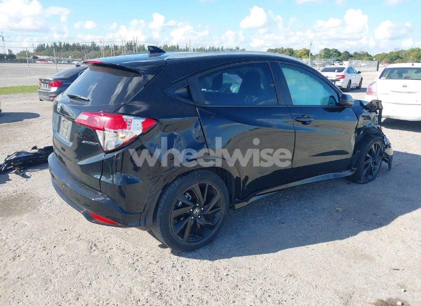 Photo 4 of 2021 Honda Hr-v 2WD SPORT (VIN 3CZRU5H17MM727848)