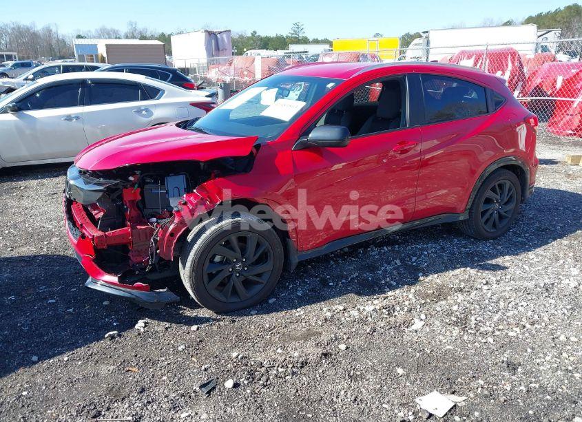 Photo 2 of 2022 Honda Hr-v 2WD SPORT (VIN 3CZRU5H18NM703270)