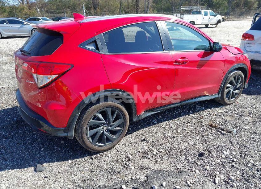 Photo 4 of 2022 Honda Hr-v 2WD SPORT (VIN 3CZRU5H18NM703270)