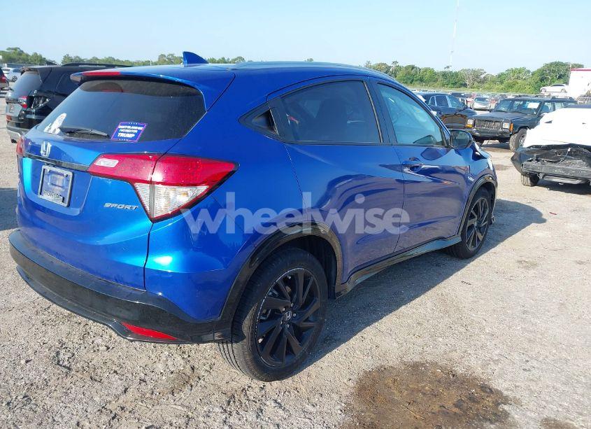 Photo 4 of 2022 Honda Hr-v 2WD SPORT (VIN 3CZRU5H18NM731330)