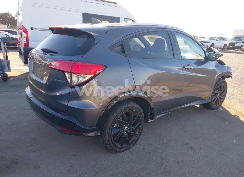 Photo 4 of 2022 Honda Hr-v 2WD SPORT (VIN 3CZRU5H18NM731893)