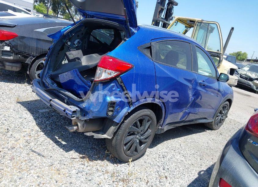 Photo 4 of 2022 Honda Hr-v 2WD SPORT (VIN 3CZRU5H18NM745311)