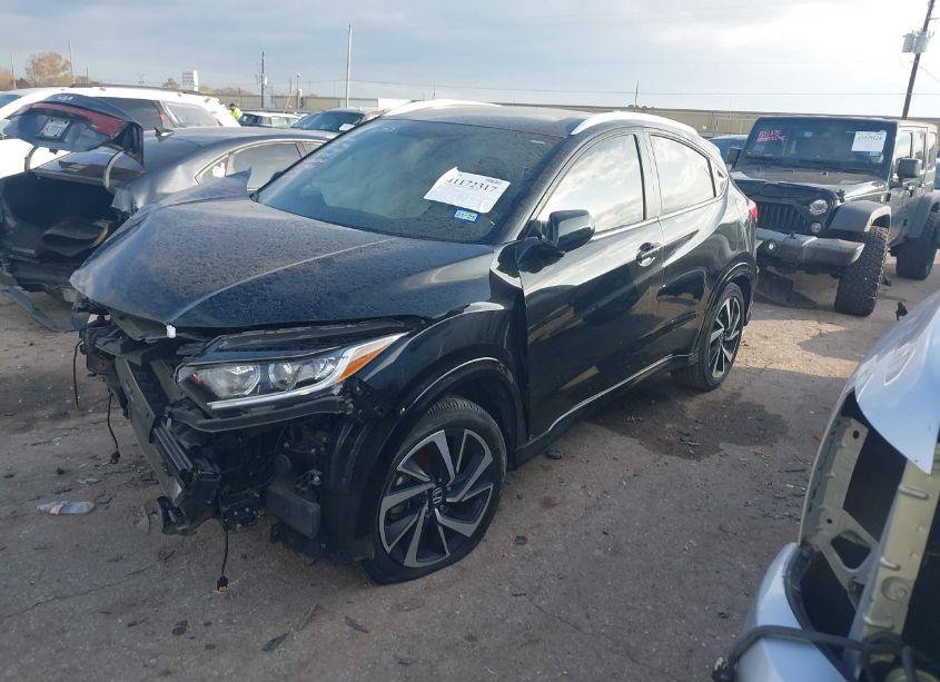 Photo 2 of 2019 Honda Hr-v SPORT (VIN 3CZRU5H19KG709041)