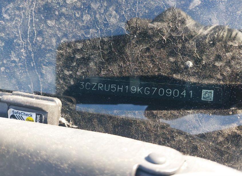 Photo 9 of 2019 Honda Hr-v SPORT (VIN 3CZRU5H19KG709041)