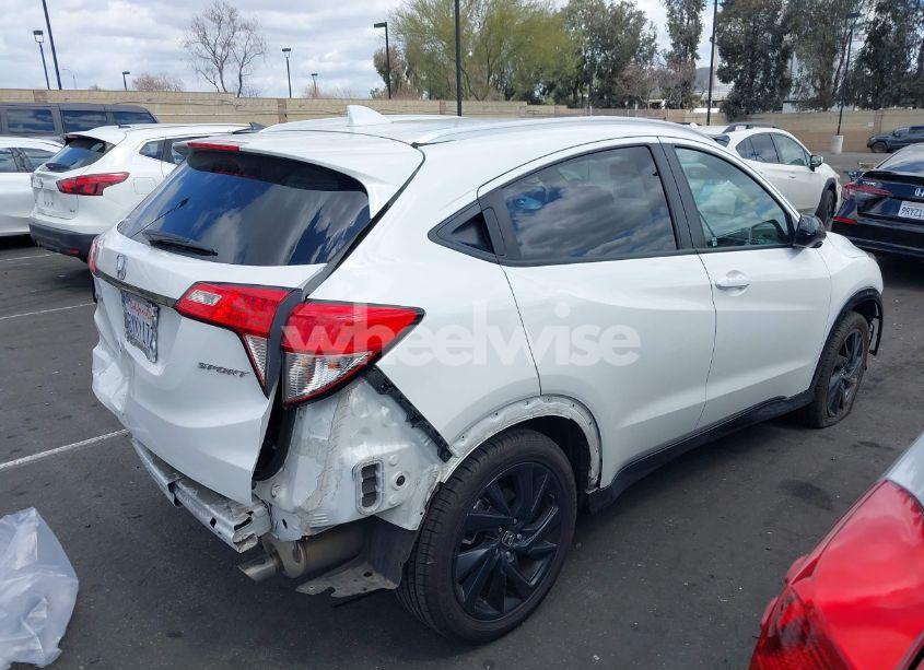 Photo 4 of 2022 Honda Hr-v 2WD SPORT (VIN 3CZRU5H19NM703181)