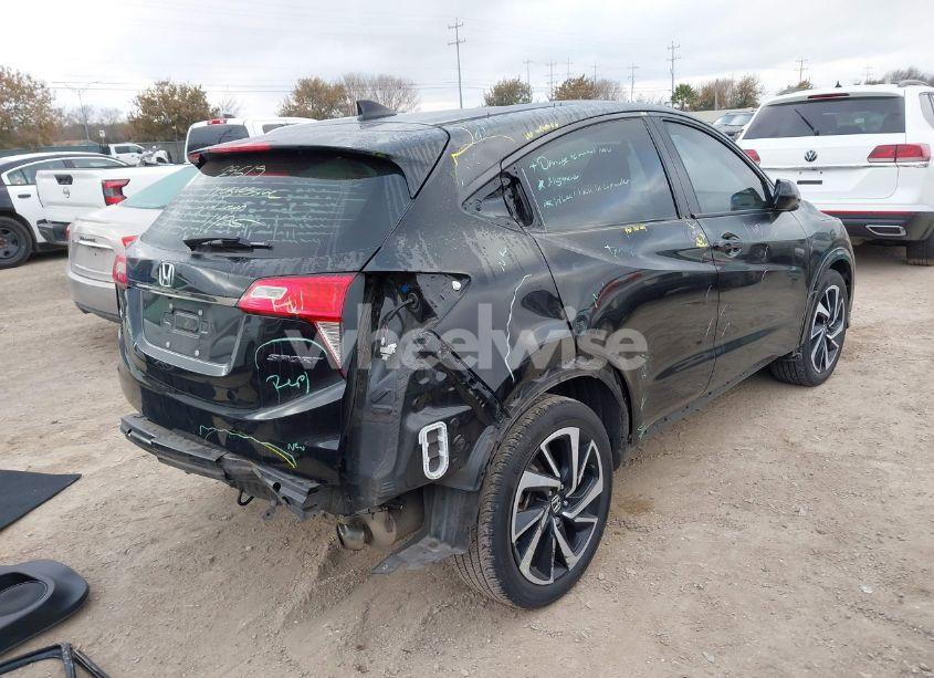 Photo 4 of 2020 Honda Hr-v 2WD SPORT (VIN 3CZRU5H1XLM713277)