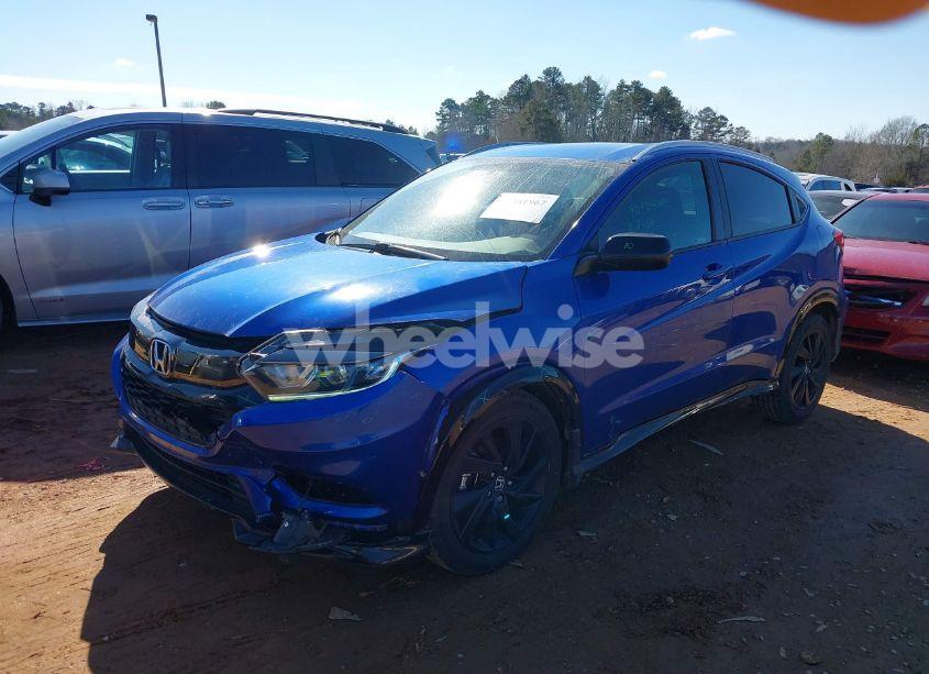 Photo 2 of 2022 Honda Hr-v 2WD SPORT (VIN 3CZRU5H1XNM731314)