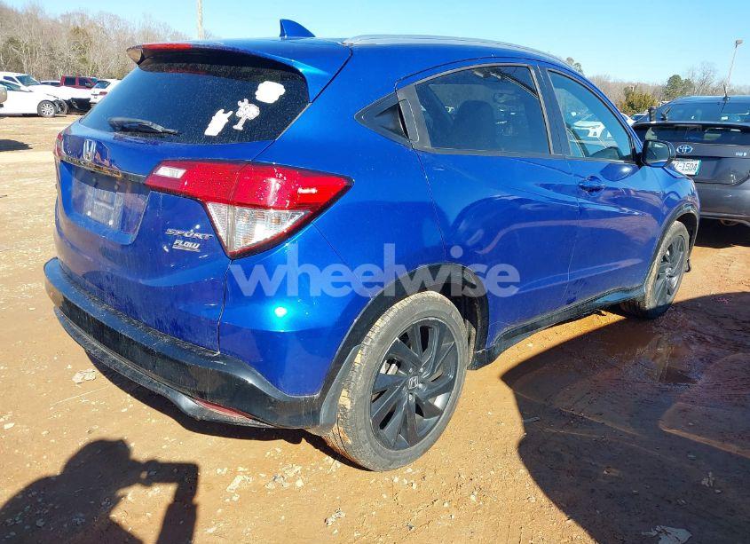 Photo 4 of 2022 Honda Hr-v 2WD SPORT (VIN 3CZRU5H1XNM731314)