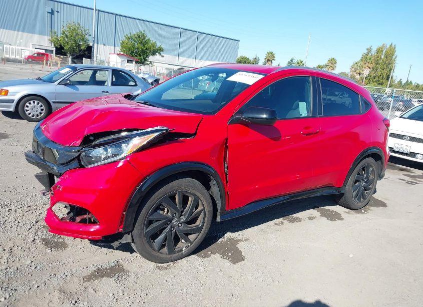 Photo 2 of 2022 Honda Hr-v 2WD SPORT (VIN 3CZRU5H1XNM733483)