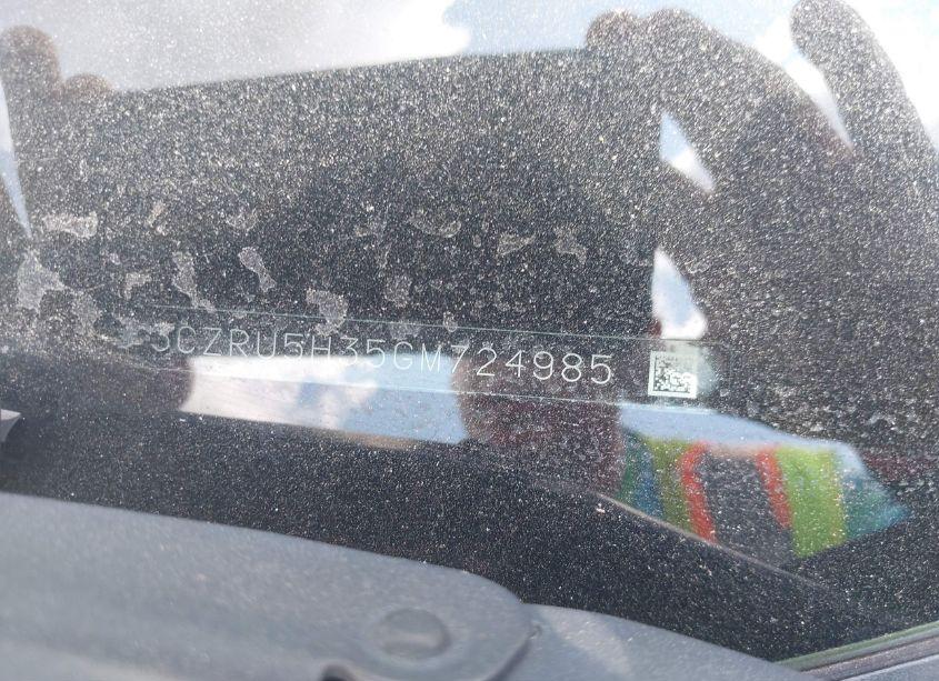 Photo 9 of 2016 Honda Hr-v LX (VIN 3CZRU5H35GM724985)