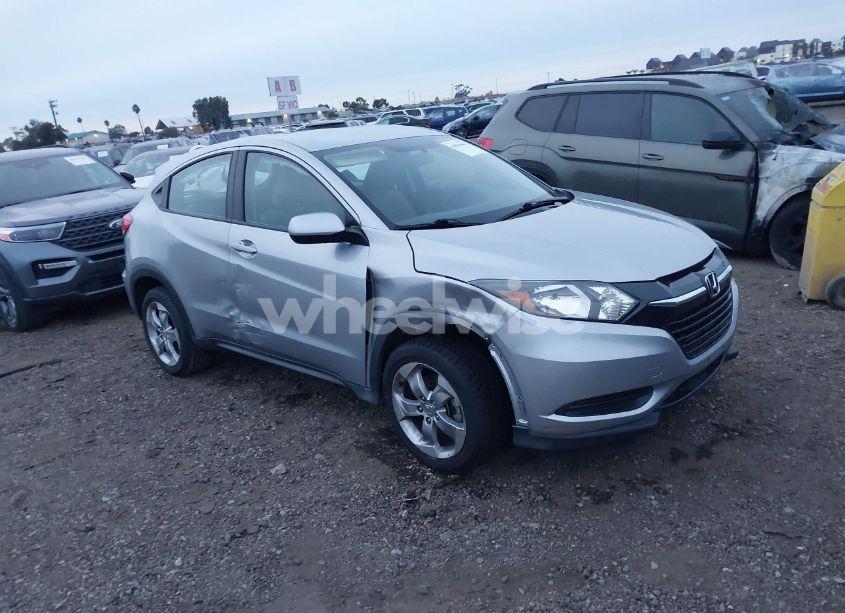2018 Honda Hr-v LX (VIN 3CZRU5H39JM723264) main photo