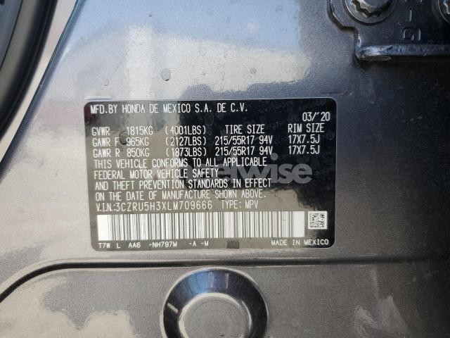 Photo 5 of 2020 HONDA HR-V LX N/A (VIN 3CZRU5H3XLM709666)