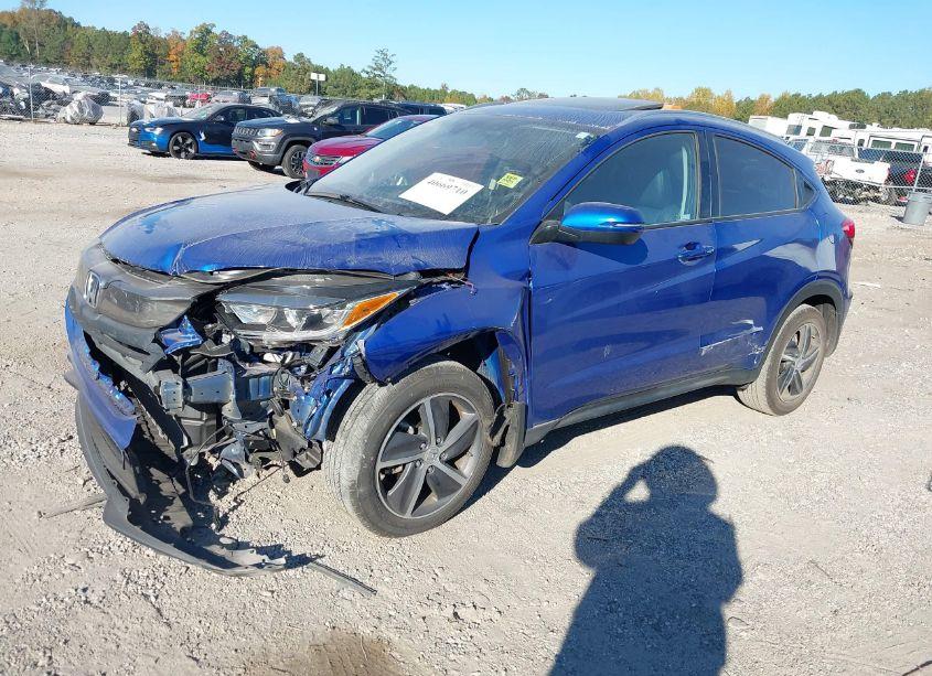 Photo 2 of 2022 Honda Hr-v 2WD EX (VIN 3CZRU5H50NM743183)