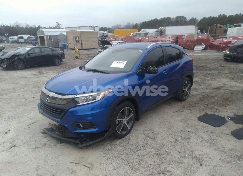 Photo 2 of 2022 Honda Hr-v 2WD EX (VIN 3CZRU5H54NM715063)