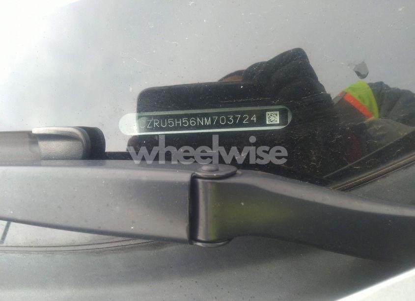 Photo 9 of 2022 Honda Hr-v 2WD EX (VIN 3CZRU5H56NM703724)