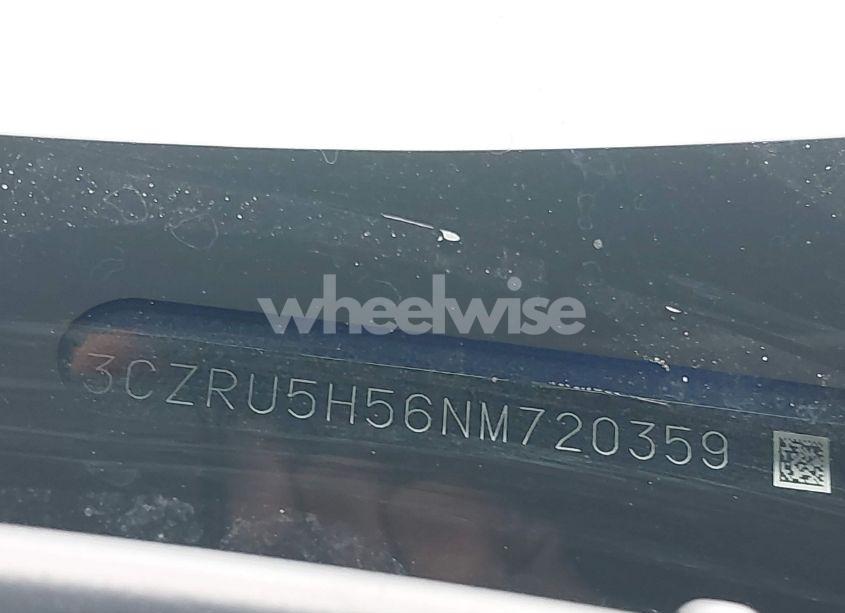 Photo 9 of 2022 Honda Hr-v 2WD EX (VIN 3CZRU5H56NM720359)