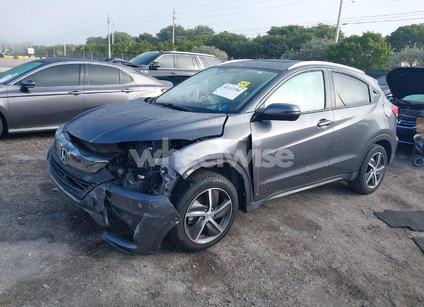 Photo 2 of 2021 Honda Hr-v 2WD EX (VIN 3CZRU5H57MM700314)