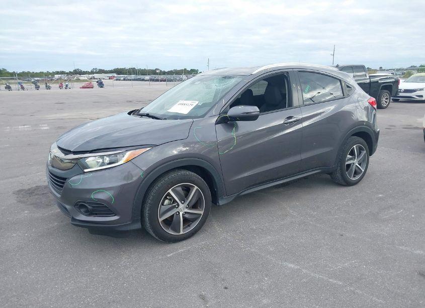 Photo 2 of 2022 Honda Hr-v 2WD EX (VIN 3CZRU5H57NM735047)