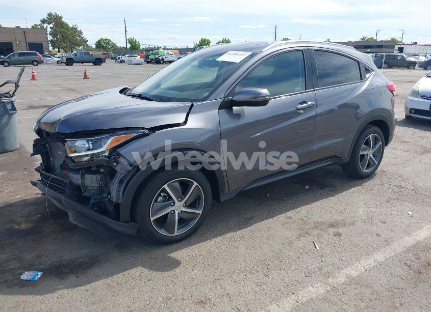 Photo 2 of 2021 Honda Hr-v 2WD EX (VIN 3CZRU5H59MM710083)