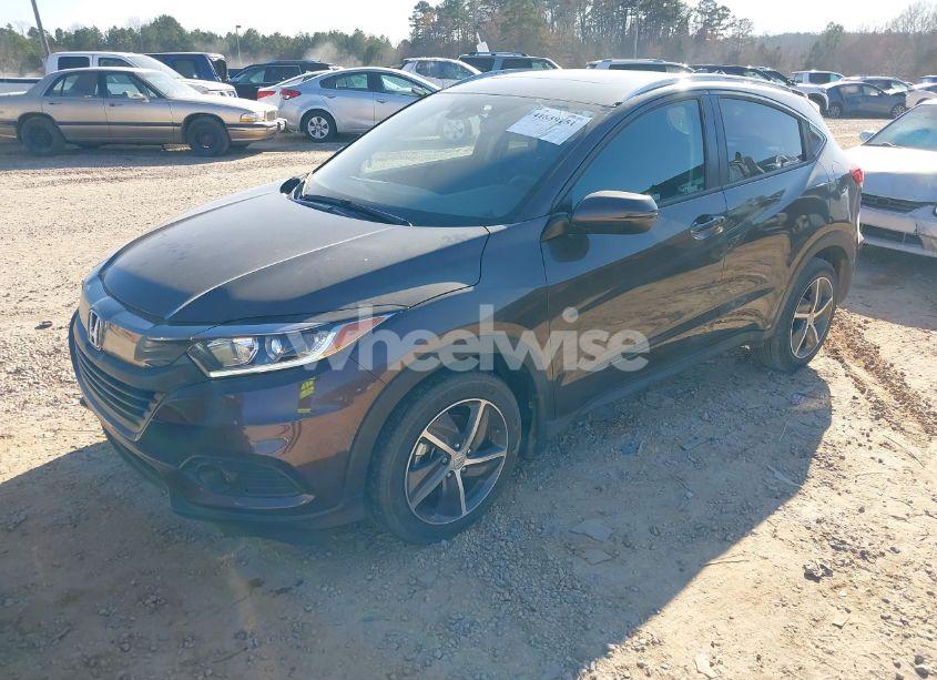 Photo 2 of 2021 Honda Hr-v 2WD EX (VIN 3CZRU5H59MM711833)