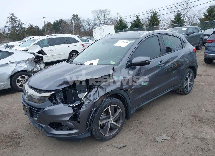 Photo 2 of 2022 Honda Hr-v 2WD EX (VIN 3CZRU5H59NM702454)