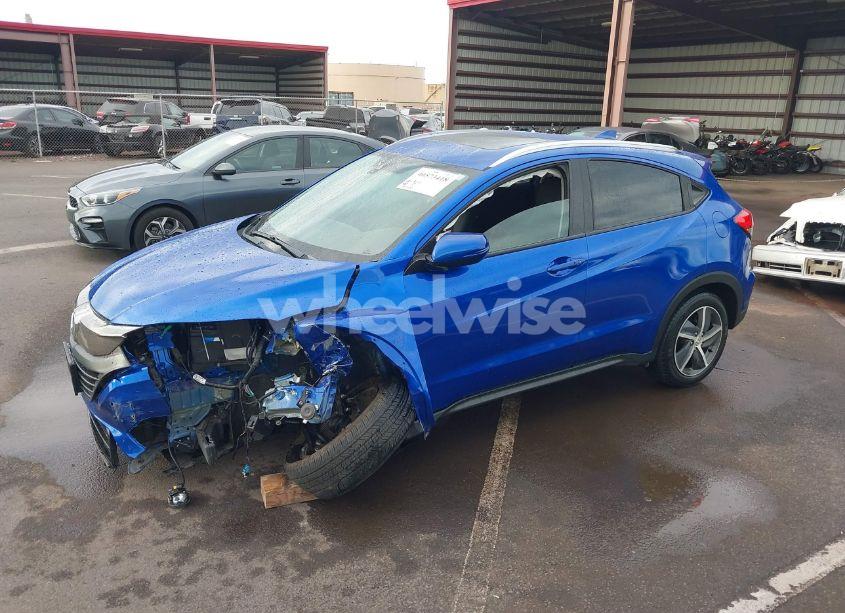 Photo 2 of 2021 Honda Hr-v 2WD EX (VIN 3CZRU5H5XMM702834)