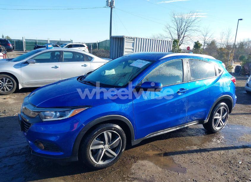 Photo 2 of 2021 Honda Hr-v 2WD EX-L (VIN 3CZRU5H7XMM705640)
