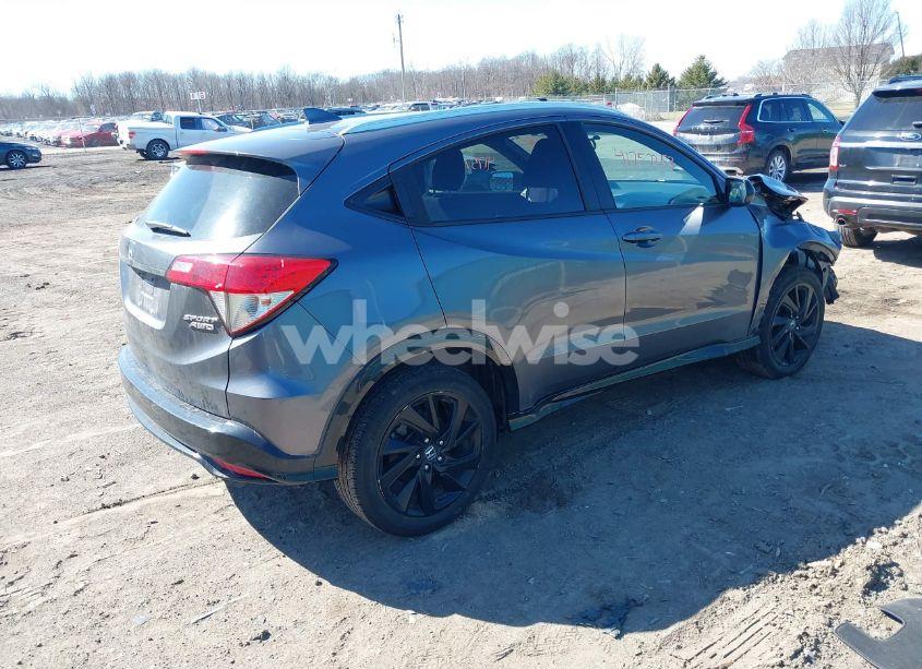 Photo 4 of 2021 Honda Hr-v AWD SPORT (VIN 3CZRU6H10MM702215)