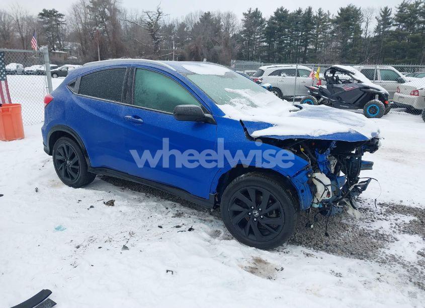 2021 Honda Hr-v AWD SPORT (VIN 3CZRU6H10MM711772) main photo