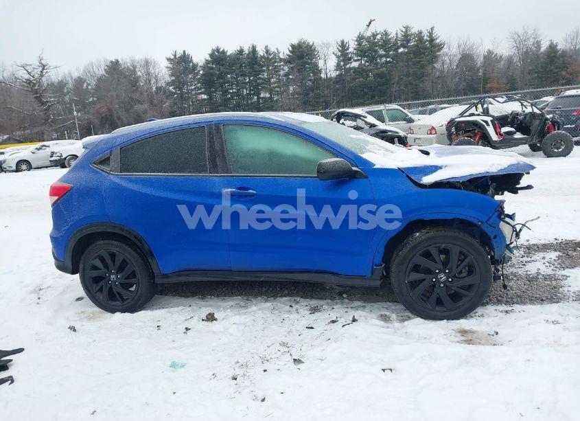 Photo 12 of 2021 Honda Hr-v AWD SPORT (VIN 3CZRU6H10MM711772)