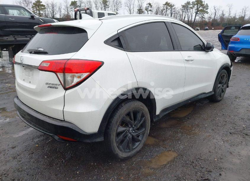 Photo 4 of 2021 Honda Hr-v AWD SPORT (VIN 3CZRU6H10MM718317)